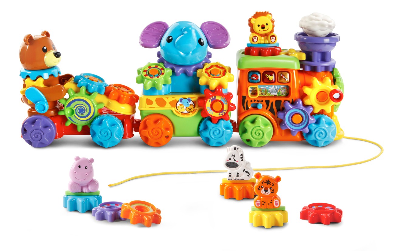 GearZooz Gear Up & Go Train VTech Toys Australia